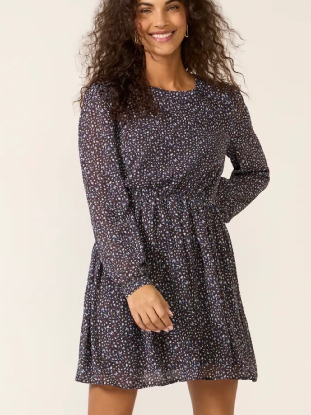 Z Supply NWT Gisele Floral Mini Floral Mini Dress in Java Small